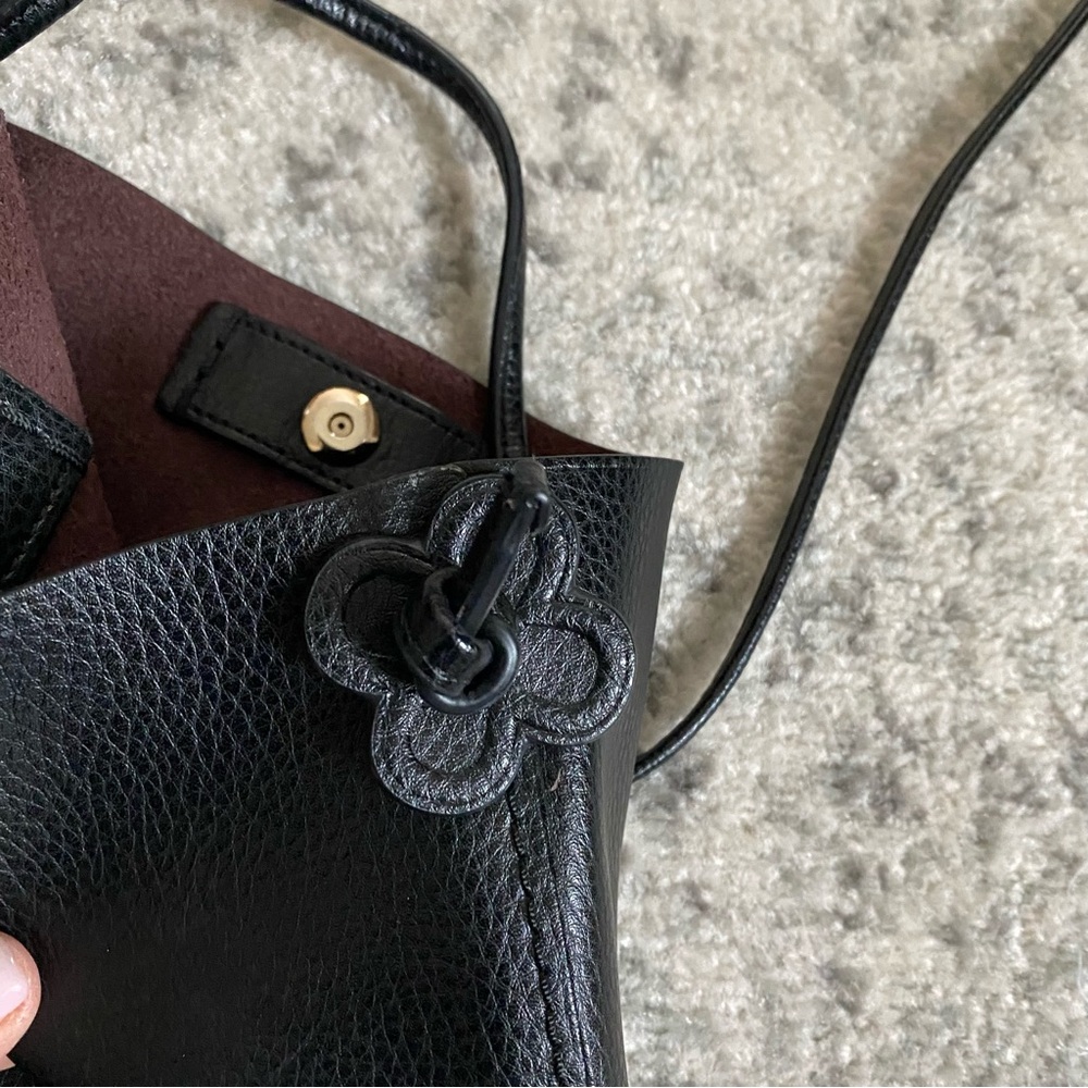 Coach Derby Slim Black Leather Crossbody Bag - Picture 3 of 9